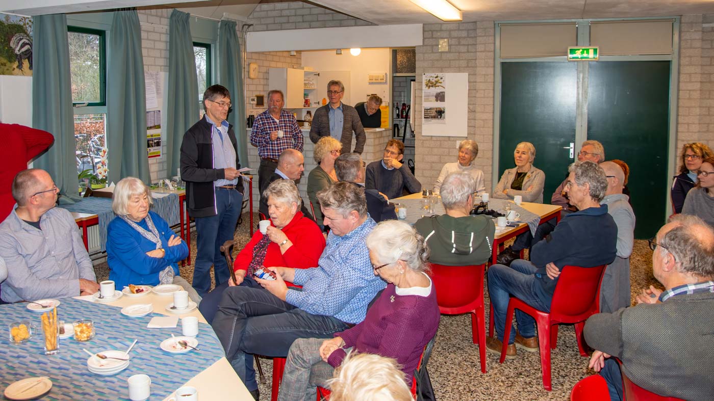 Drukbezochte nieuwjaarsreceptie Vogelwacht Uden