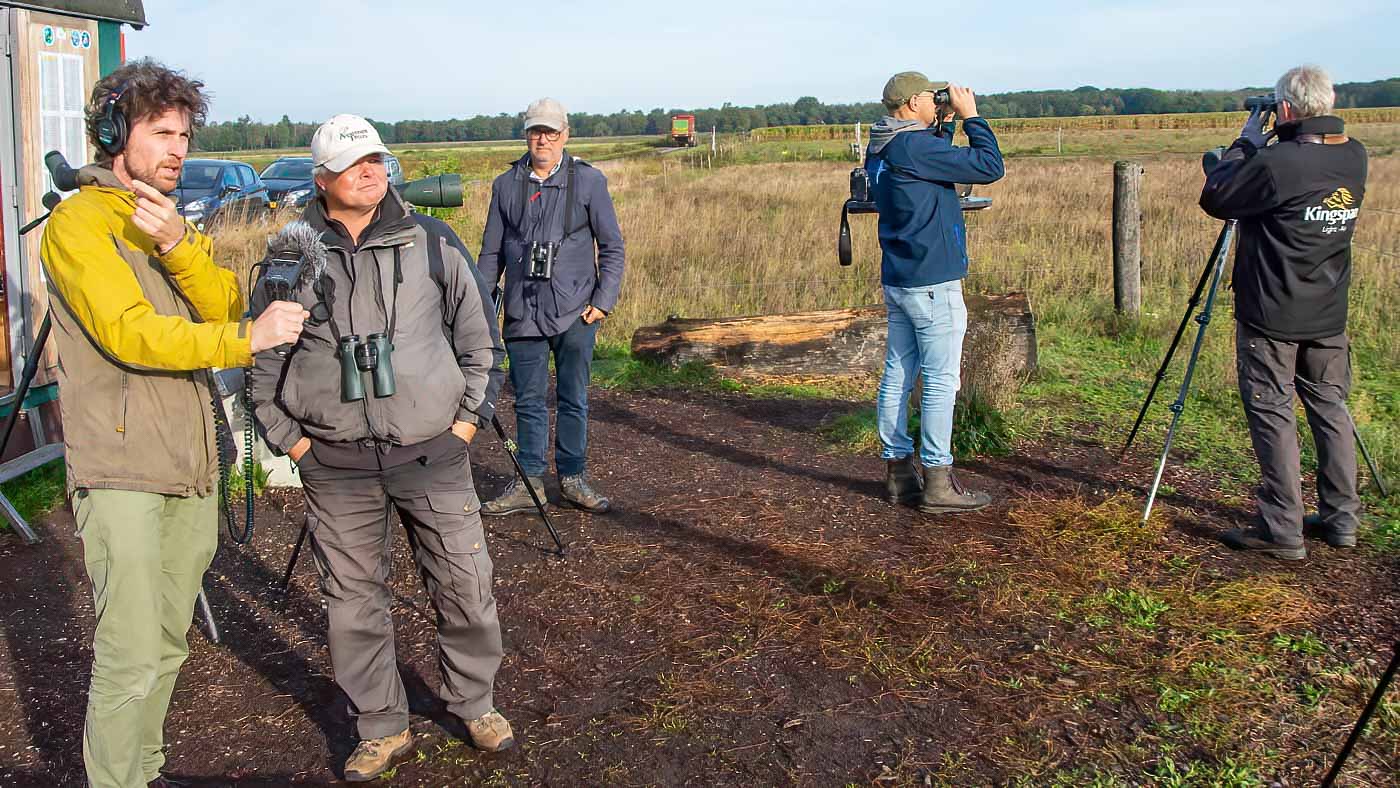 Vroege Vogels op de telpost