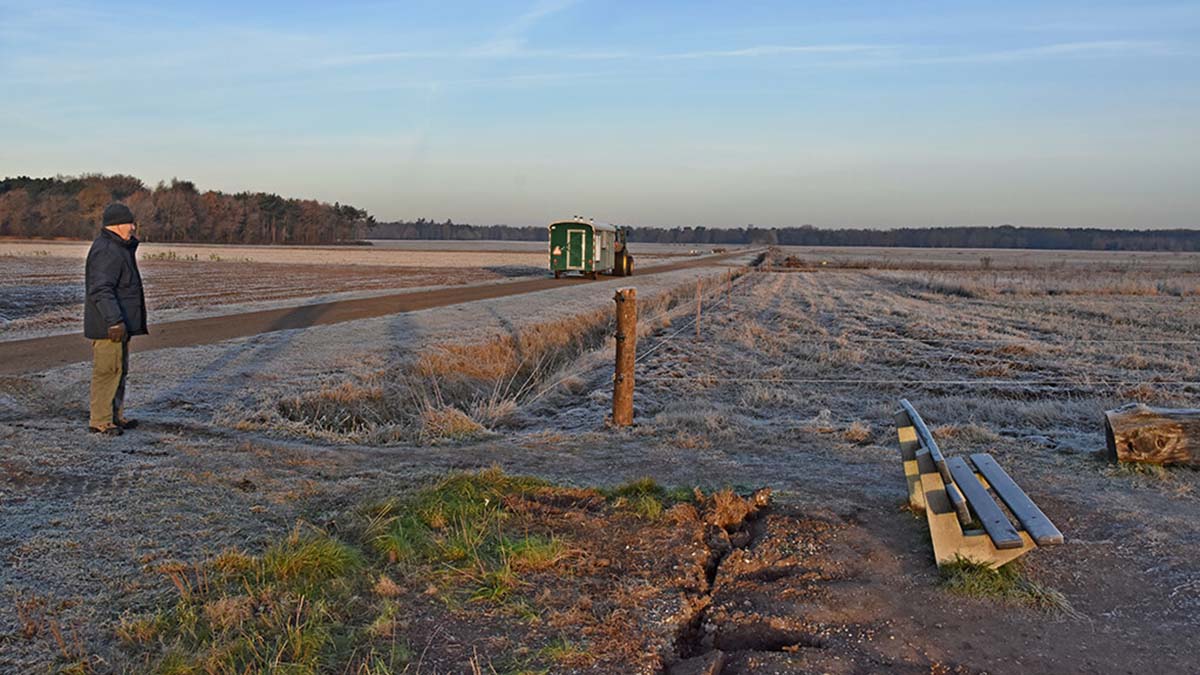 De keet gaat weer naar de winterstalling